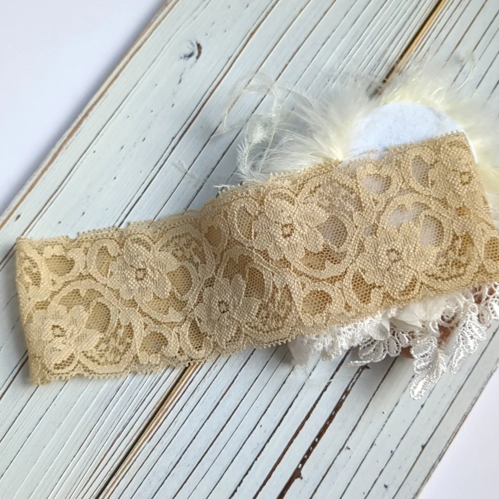 Decorative Floral & Lace Baby Headband